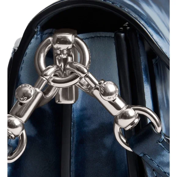 Coach Tabby Mini Tie-Dye Print Leather Shoulder Bag 20 LH/Midnight NWT Shoulder Bags